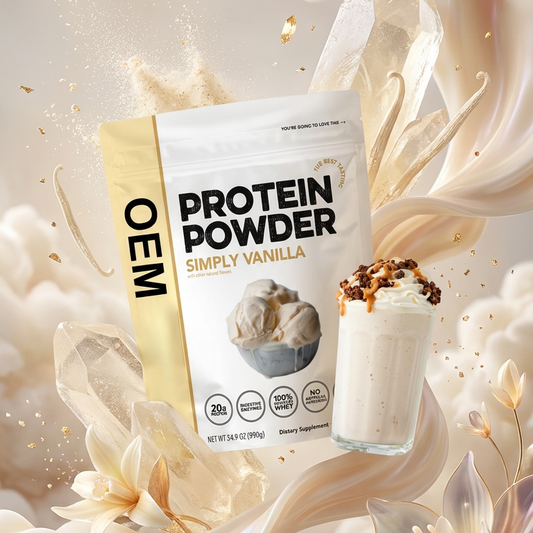 Whey Protein Powder with Minerals and Vitamins