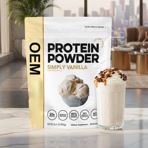 Whey Protein Powder with Minerals and Vitamins